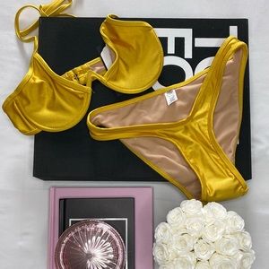 NWT Yellow Bikini